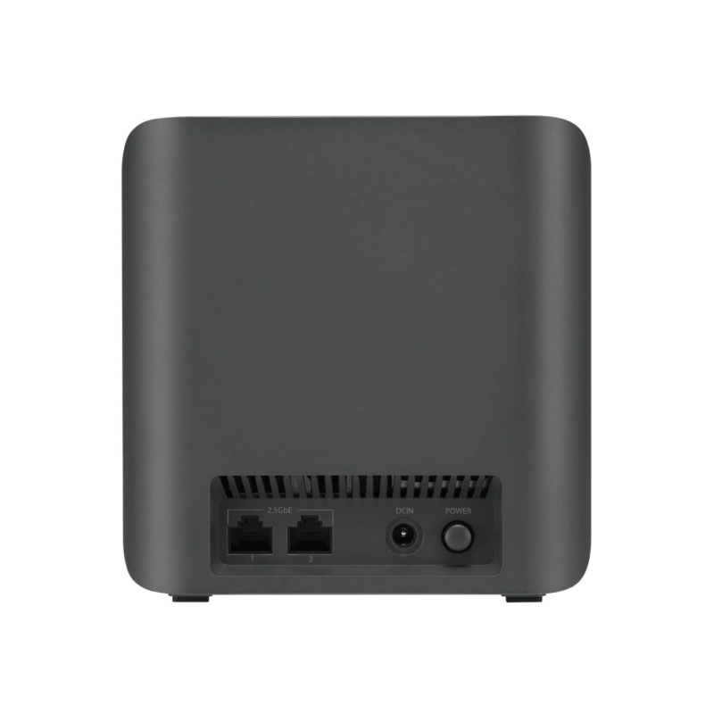 ネットワーク機器の背面にある2つの2.5GbE LANポート