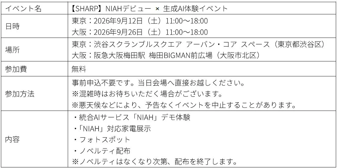 イベント情報